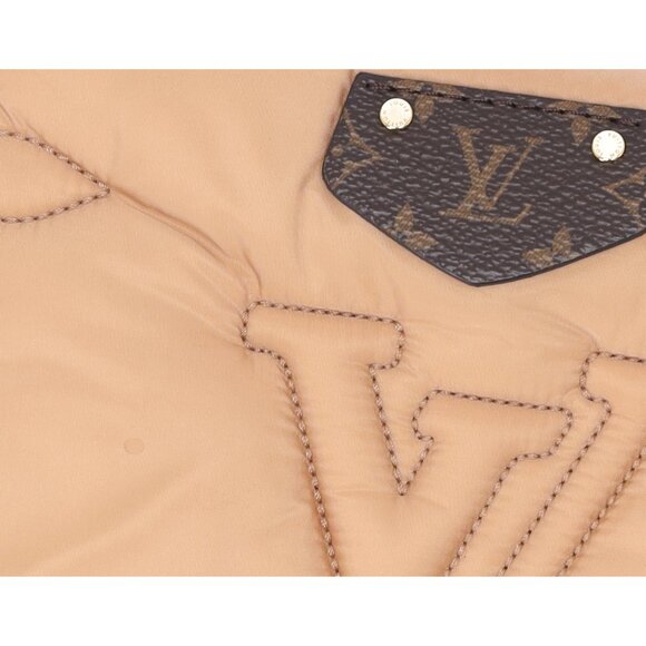 Louis Vuitton Maxi Multi Pochette Accessoires LV Pillow Shoulder Bag Khaki Beige - Picture 7 of 9
